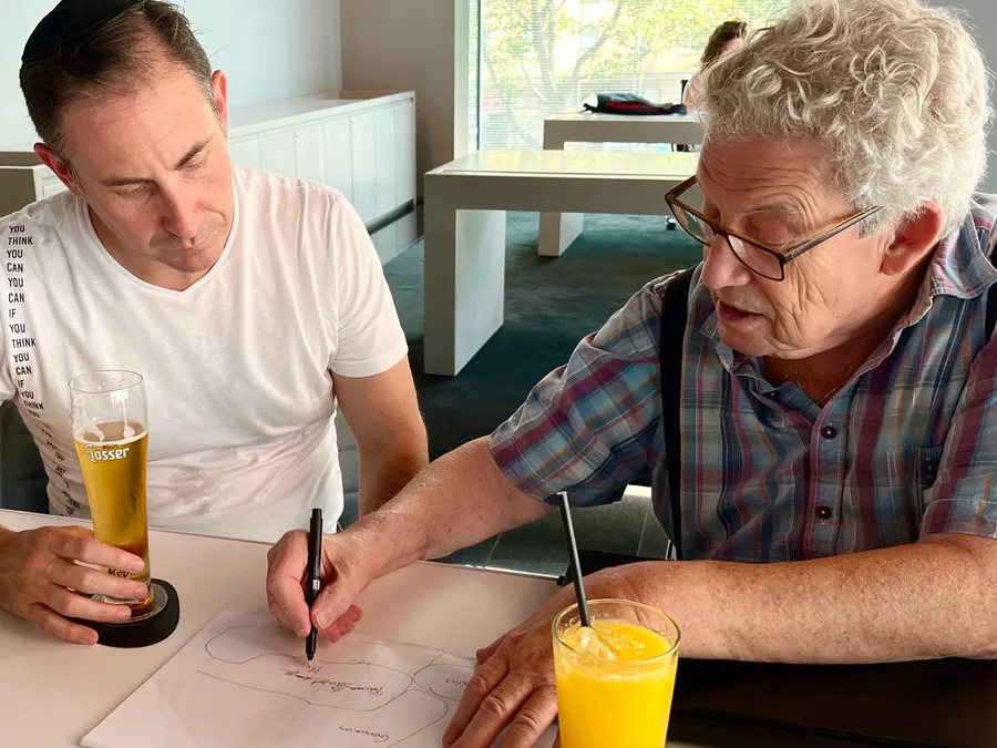 Mapping the family's roots in Vienna